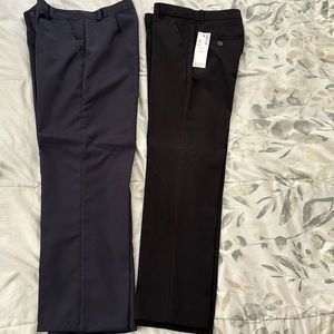 Stretch pants suit